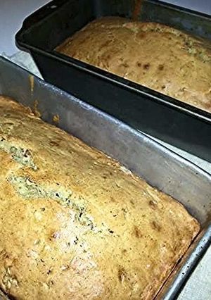 A picture of Easy Quick Rhubarb Bread.