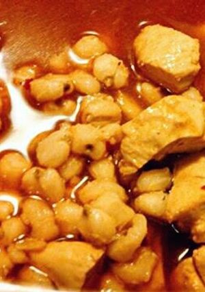 A picture of Chicken Pozole.