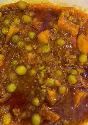 عکسی از دستور خورش نخود فرنگی