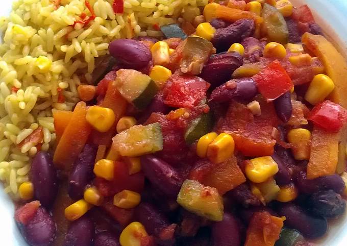 Vickys Slow-Cook Vegetable Chilli, GF DF EF SF NF