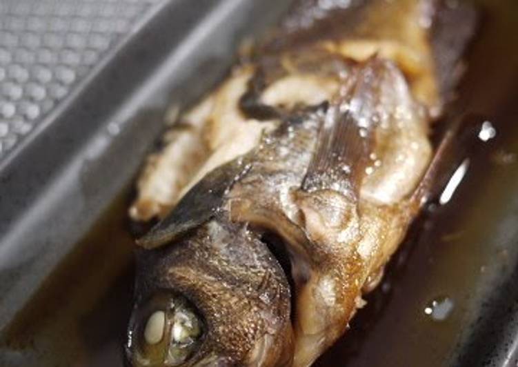 Preparing Simmered Black Rockfish