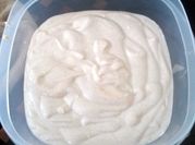 A picture of cottage cheese dip