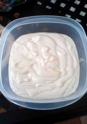A picture of Cottage Cheese Fruit Dip.