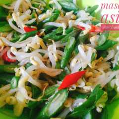 Tumis touge kacang panjang রেসিপির প্রধান ছবি