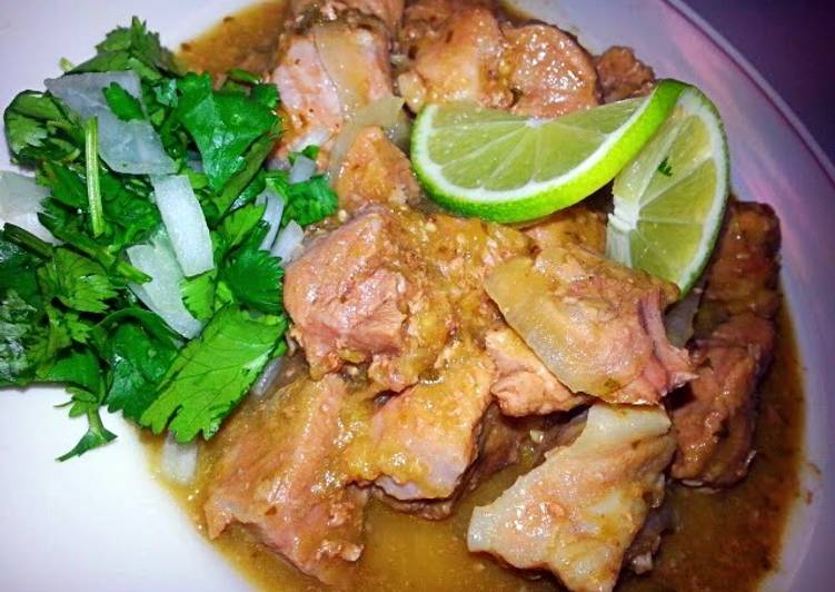 How to Make Homemade Homestyle Pork Chile Verde