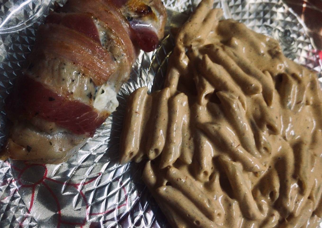 Pasta with chipotle cream 🤤