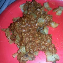 A picture of Sloppy Hash.