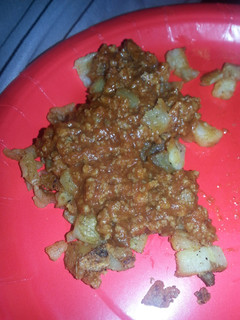A picture of Sloppy Hash.