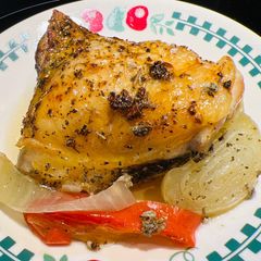 A picture of Herbs De Provence Roasted Chicken 🐔.