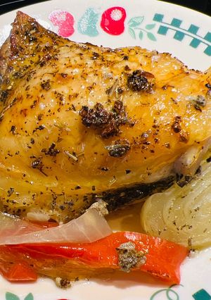 A picture of Herbs De Provence Roasted Chicken 🐔.