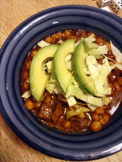 A picture of Crockpot Posole Soup.