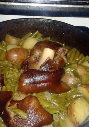 A picture of Southern Style Fresh Green Beans.