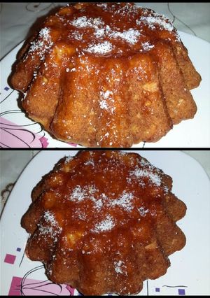 A picture of Apple cake.