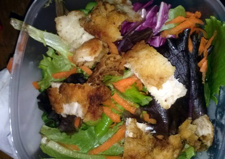 Easiest Way to Cook Appetizing Chicken tenderz salad