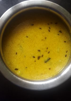 A picture of Potato Yogurt Curry.