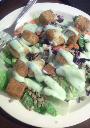 A picture of fishermans salad.