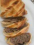 Polpettone in crosta, con funghi portobello