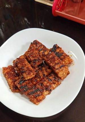Foto resep Tempe bakar Teflon 🍢