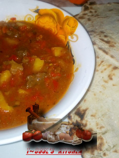 A picture of Roti (Indian food).