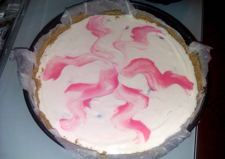 Recipe of Speedy cheesecake pink