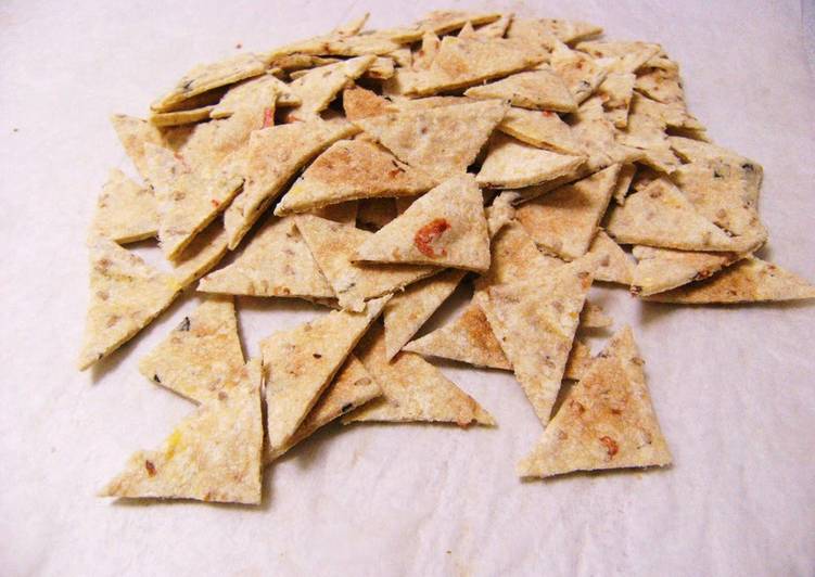 Easy Crunchy Okara Crackers