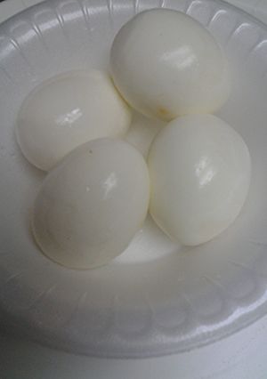 A picture of Spicy boiled eggs.