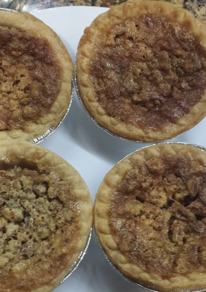 A picture of Mini Pecan Pies.
