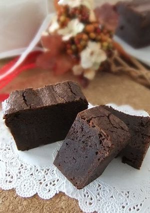 A picture of Gateau au Chocolat For Valentine's Day.