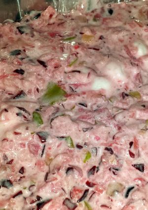 A picture of Cranberry Fluff.