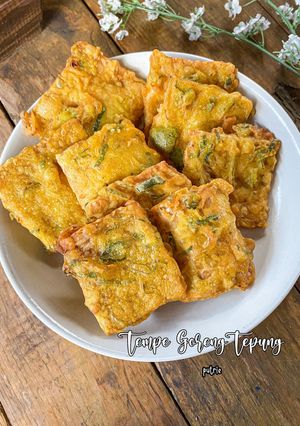 Foto resep Tempe Goreng Tepung