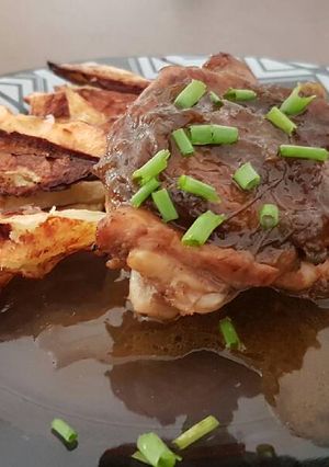 A picture of Sweet & Spicy Chicken Thighs.