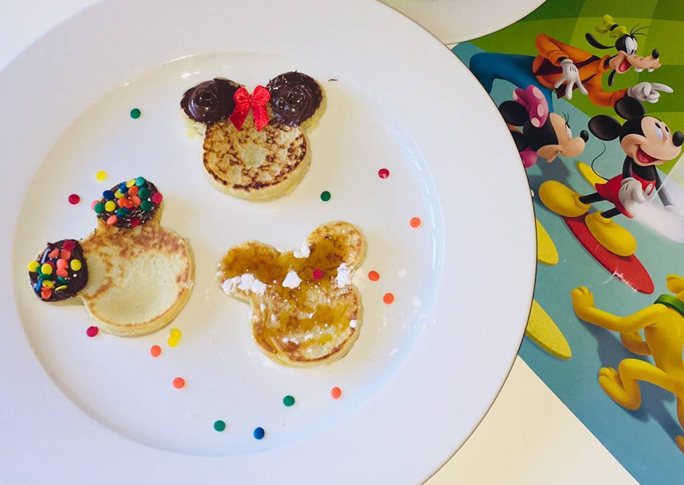 Mickey Mouse crumpets