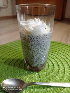 Chia puding laktózmentesen recept fotója