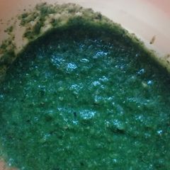 A picture of Green chutney(coriander)#authormarathon.