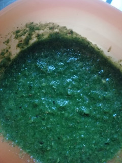 A picture of Green chutney(coriander)#authormarathon.