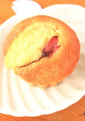 A picture of Easy Cherry Blossom Madeleines.
