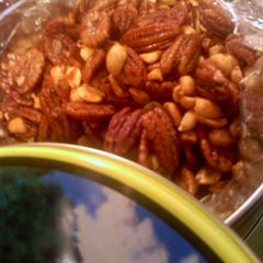 A picture of Sunshine's spiced nuts.
