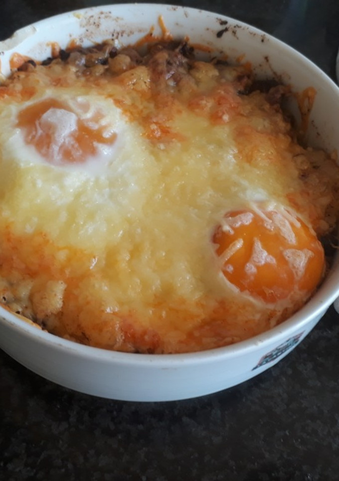 Una foto de Huevos al plato