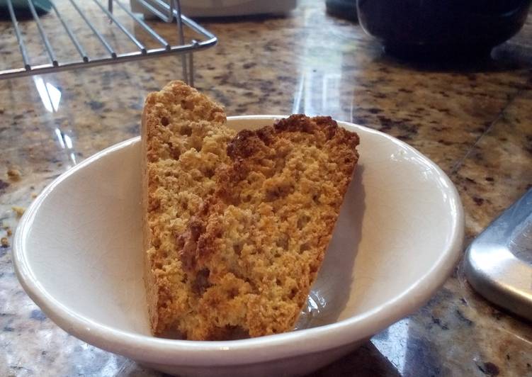 Steps to Make Award-winning Whole-wheat coconut and almond biscotti