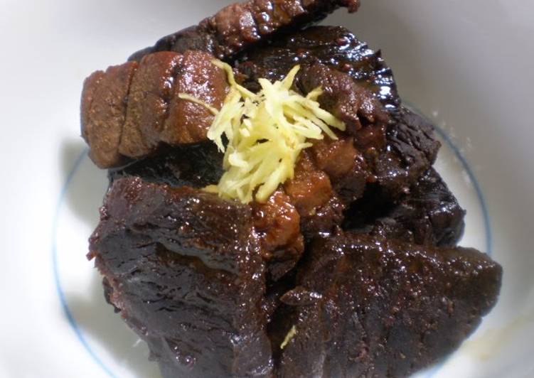 Easiest Way to Prepare Simple Full of Nutrition! Blood-Simmered Tuna