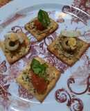 Pastita de arvejas para untar con semillas