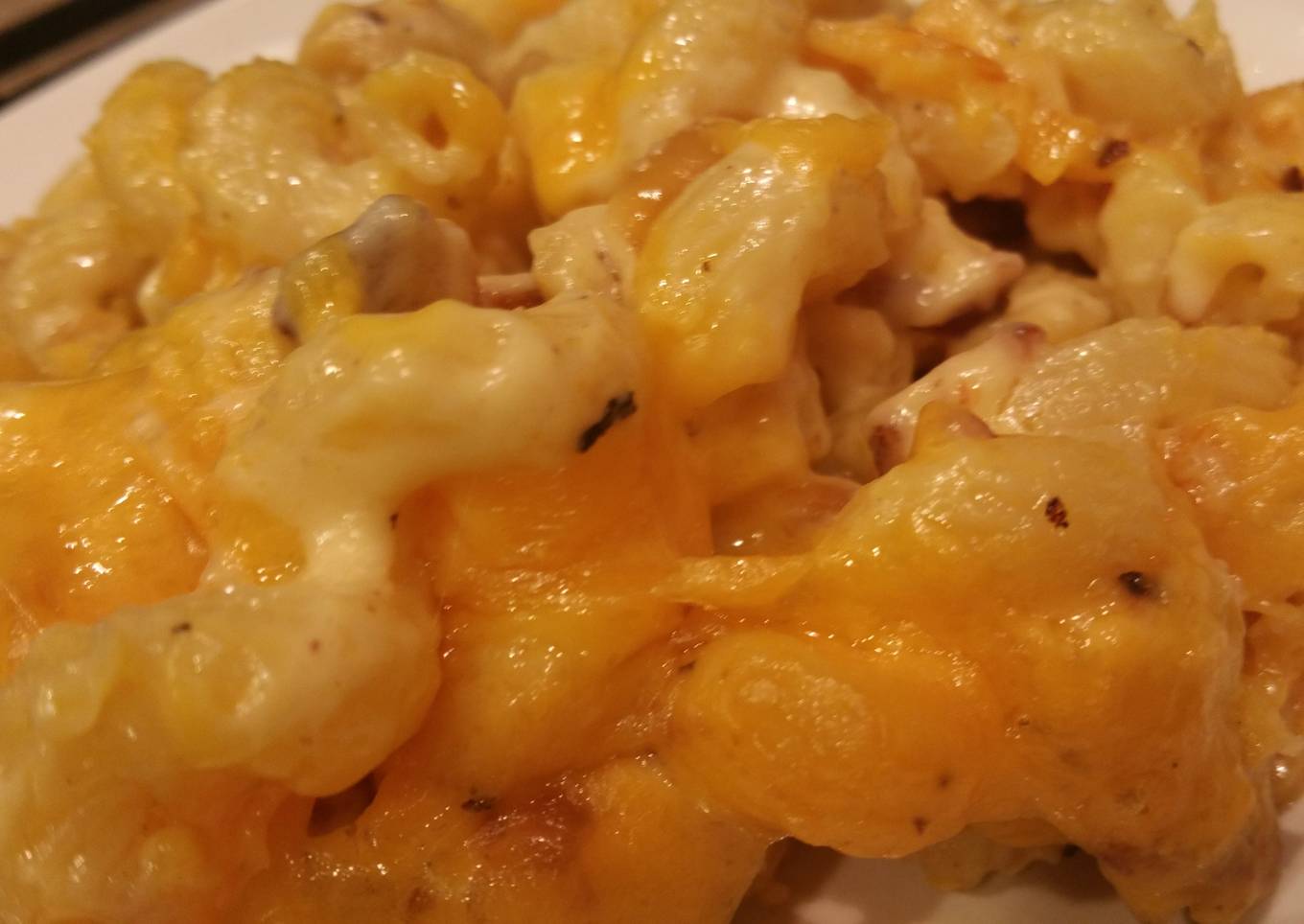 Cheddar Bacon Cavatappi