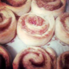 A picture of Ever-soft cinnamon rolls.