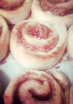 A picture of Ever-soft cinnamon rolls.