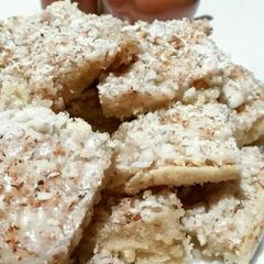 A picture of Coconut Khoya Kalakand.