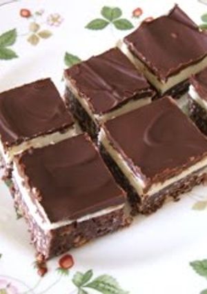A picture of Nanaimo Bars.