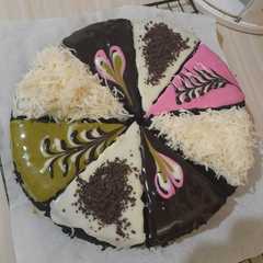 รูปของ Brownies pizza