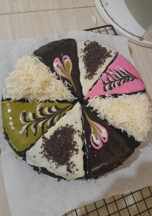 Foto resep Brownies pizza