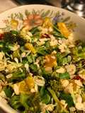 Insalata di broccoli e valeriana
