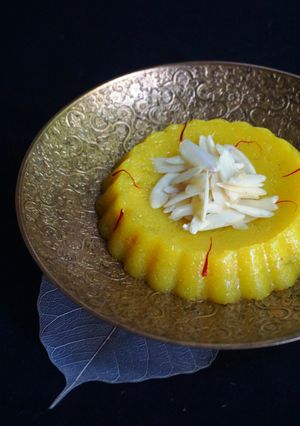 A picture of Rava Kesari.